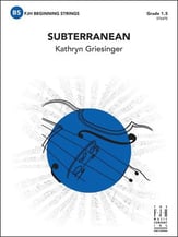 Subterranean Orchestra sheet music cover